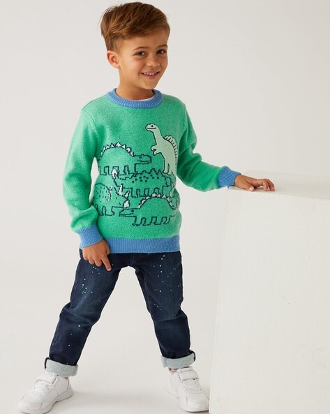 Marks and hotsell spencers boys jumpers