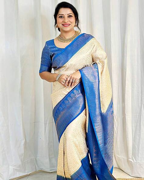 Buy Yellow Sarees for Women by Saree mall Online | Ajio.com