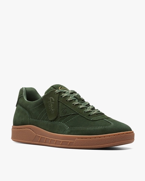 Clarks 2025 green shoes