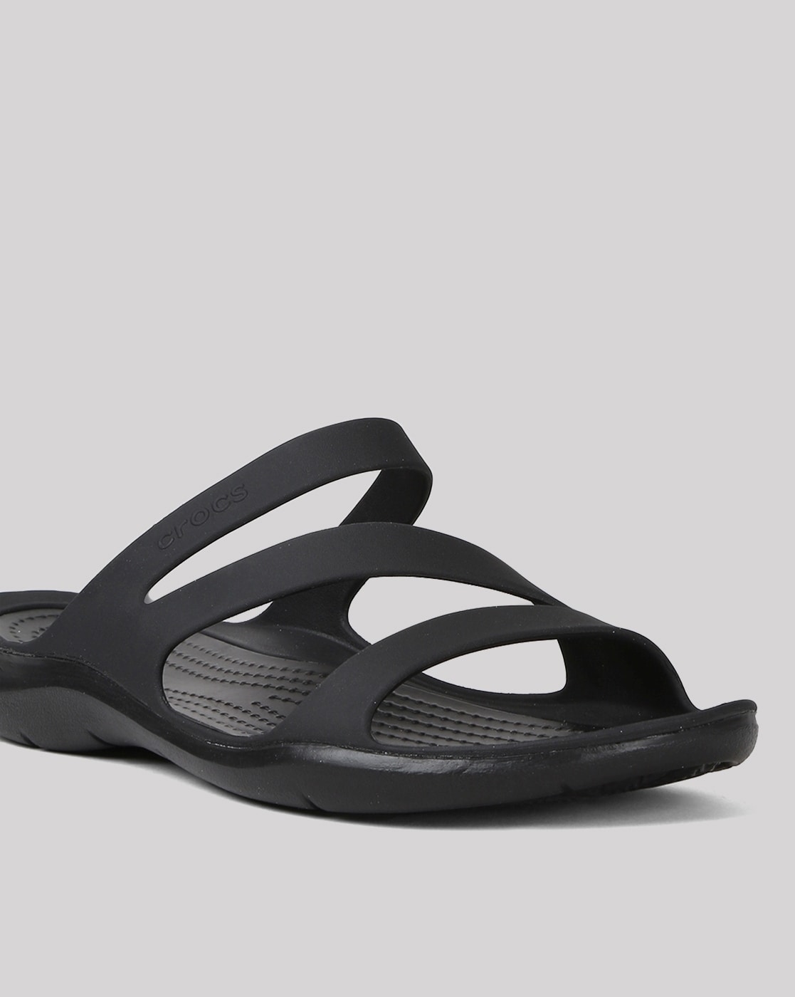 Buyr.com | Sandals | Crocs Unisex LiteRide Flip Flops | Adult Sandals, Black/Slate  Grey, 11 Men/13 Women