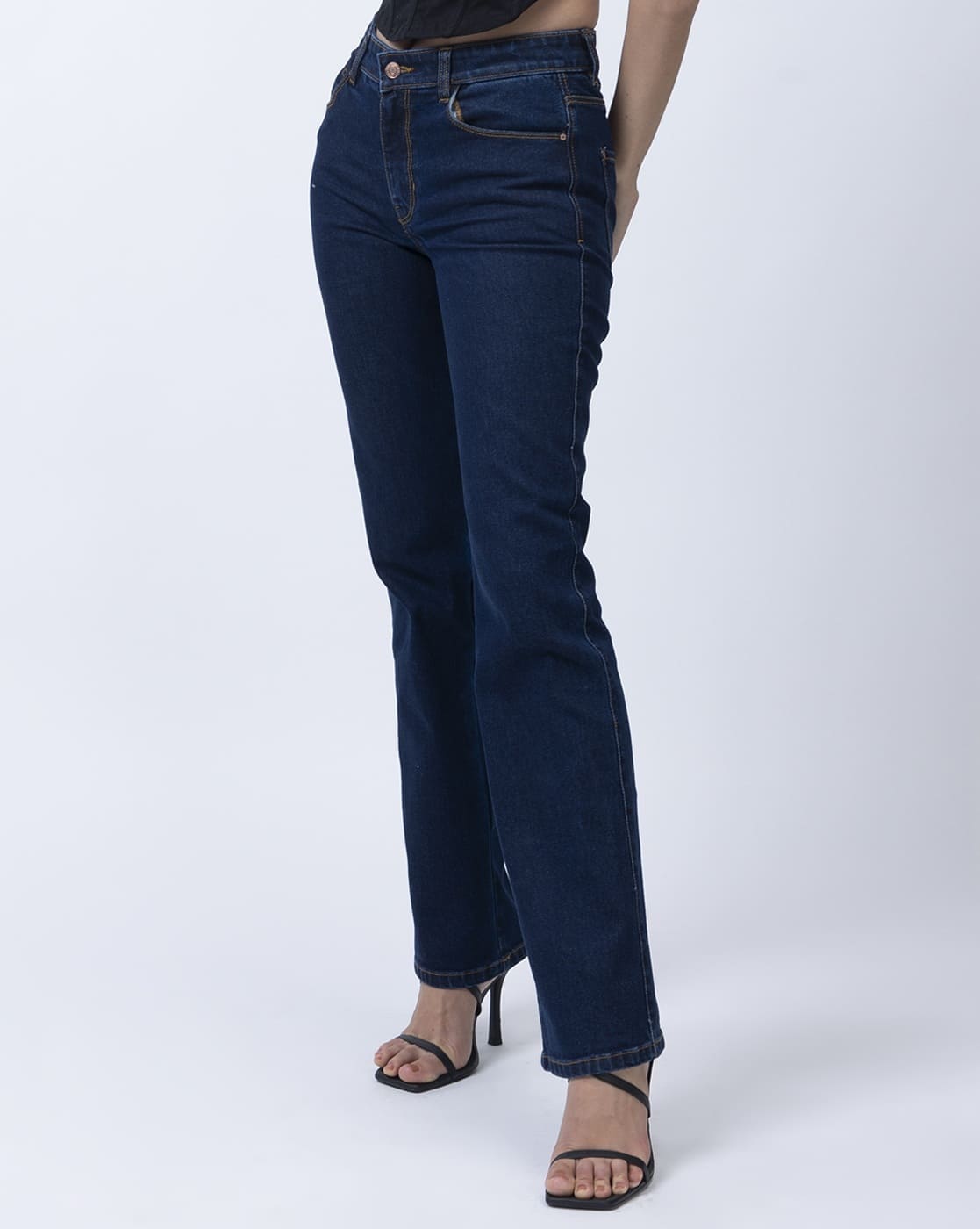 Skinny Jeans Jeans Guess Dama Women Mid-Rise Straight Fit Denim Jeans