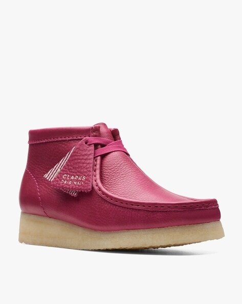 Buy Berry Red Boots for Women by CLARKS Online Ajio