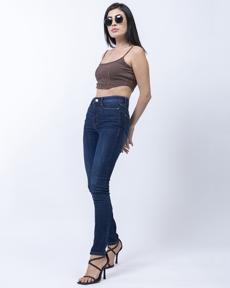 QJBMEI Baggy High Waisted Jeans for Women Straight India | Ubuy