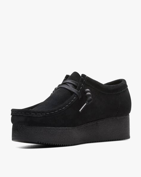 Buy CLARKS Women Wallacraft Bee Lace-Up Shoes Online | Ajio.com