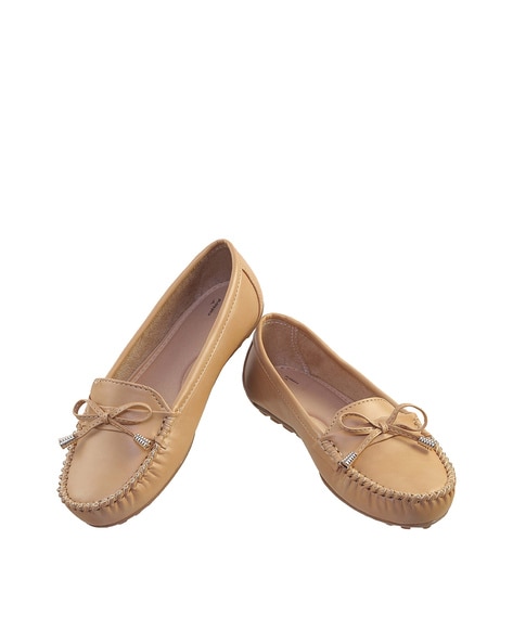 Womens on sale tie loafers