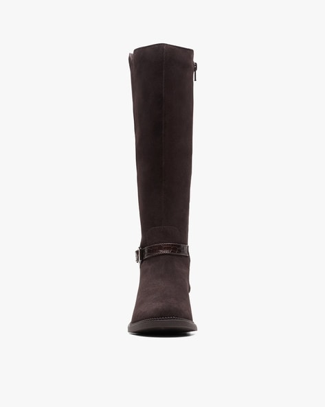 Buy Brown Boots for Women by CLARKS Online Ajio