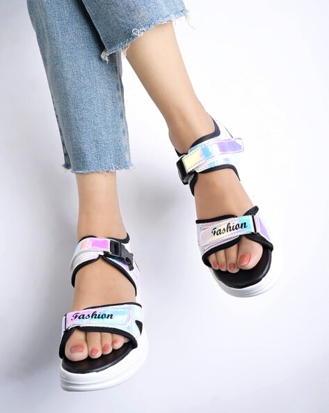 Girls velcro slippers new arrivals