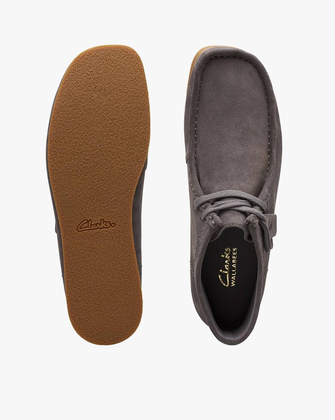 Buy CLARKS Men Wallabee EVO Ankle-Length Boots Online | Ajio.com