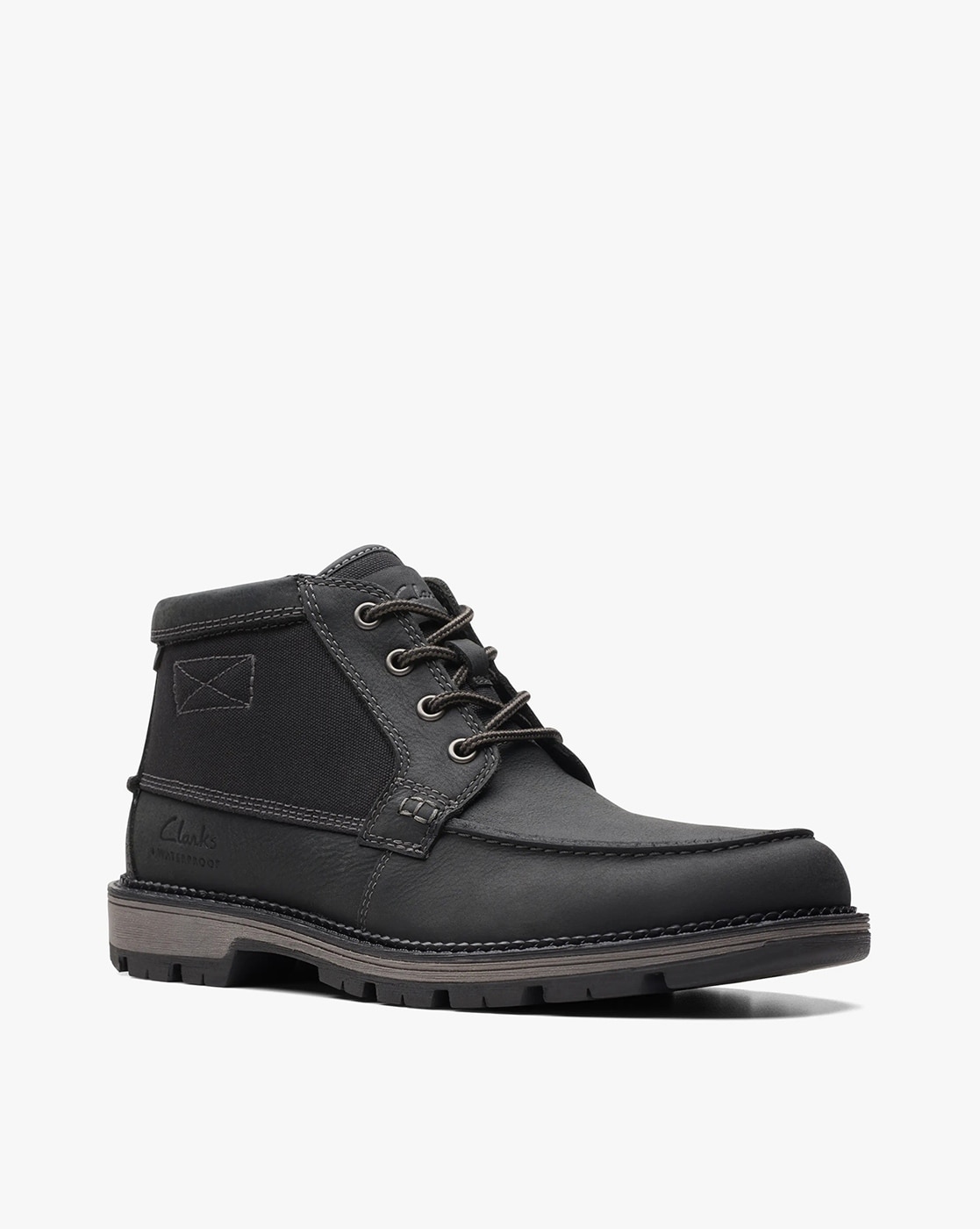 Clarks black sale boots