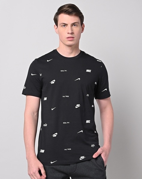 Buy Black Tshirts for Men by NIKE Online