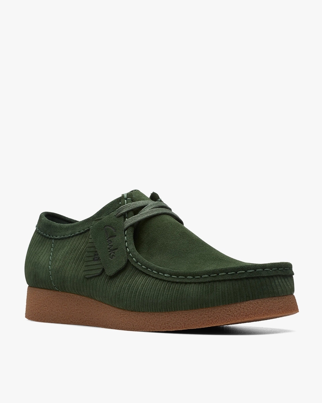 Dark hotsell green wallabees