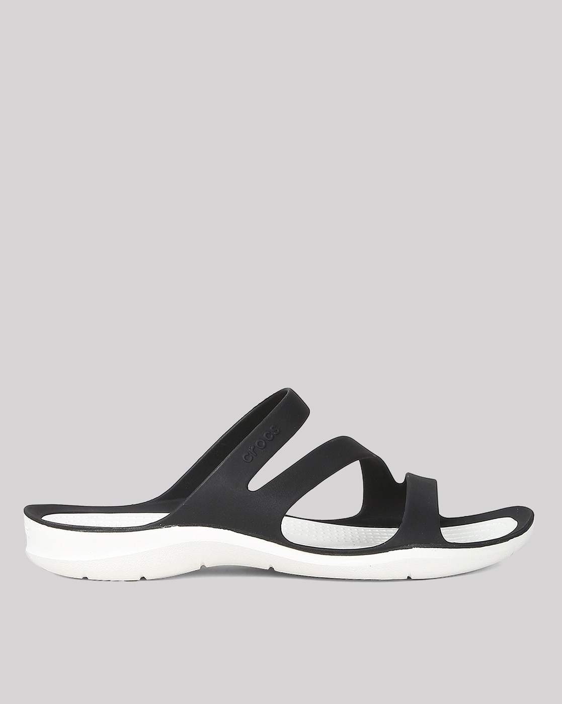 Crocs Swiftwater Sandal Women's Slide Size 7 - Black - Iglesia NEXT