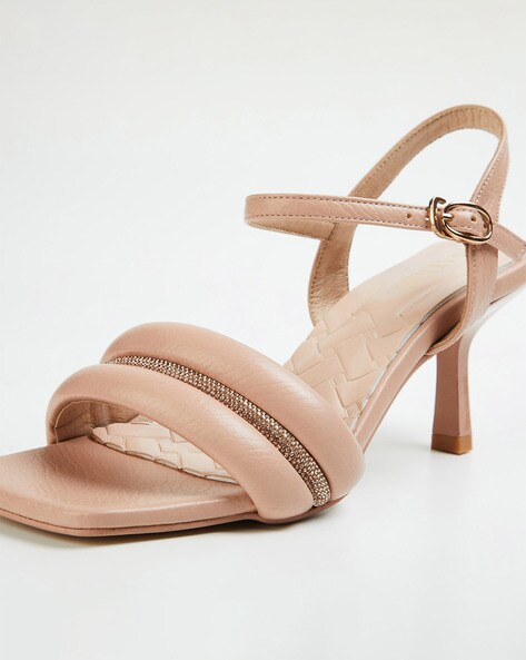 High ankle flat discount sandals