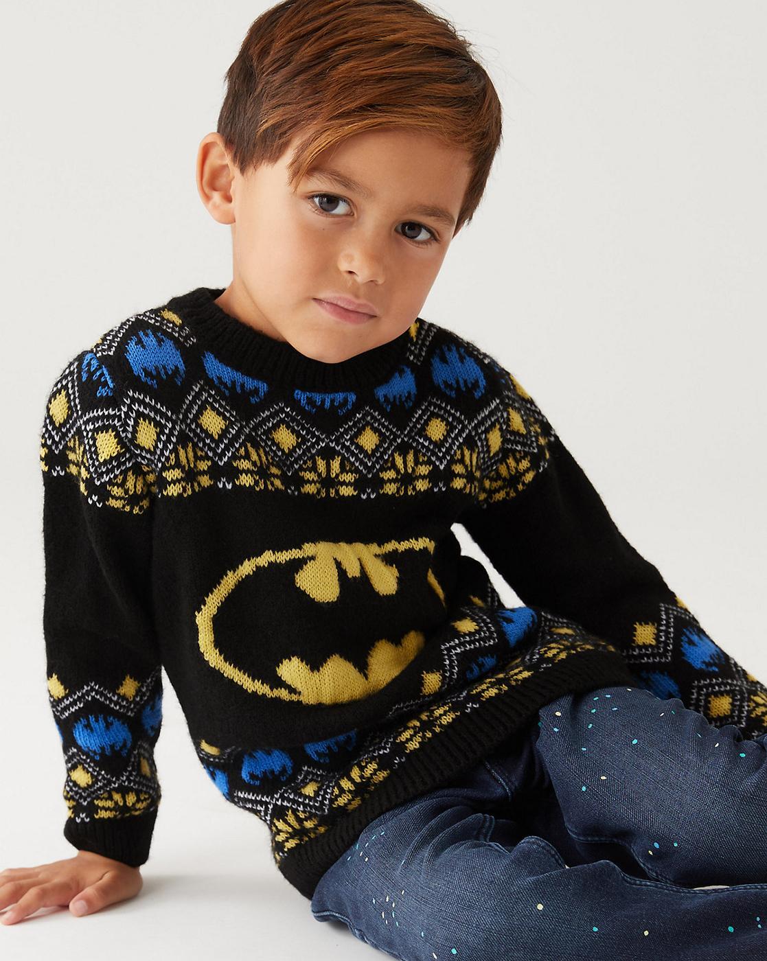 Boys clearance batman sweater