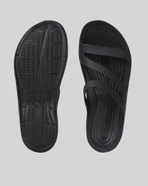 Crocs Swiftwater Sandal Black Sandals 4272702 Htm Footwear - Buy Crocs  Swiftwater Sandal Black Sandals 4272702 Htm Footwear online in India