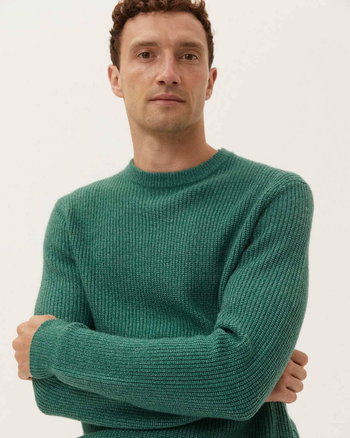 Marks and 2024 spencer green jumper