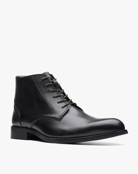 Clarks boots on sale mens black