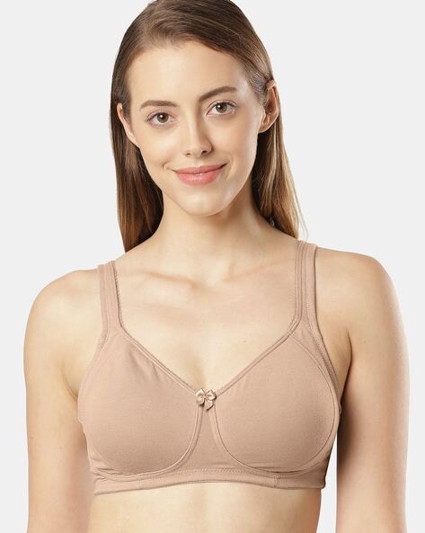 Jockey Women's Super Combed Cotton Sports Removable Padded Bra -1380 –  Online Shopping site in India