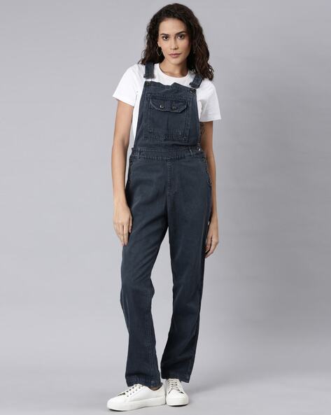 Womens store grey dungarees