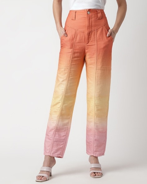 Women's Evalia Cotton Trousers In Ecru | Isabel Marant DK