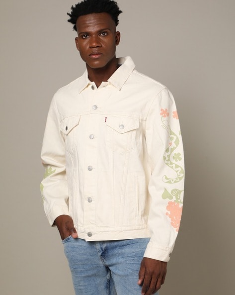 Levis hot sale jacket white