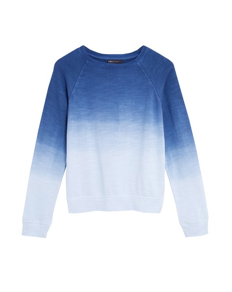 Blue ombre hot sale sweatshirt