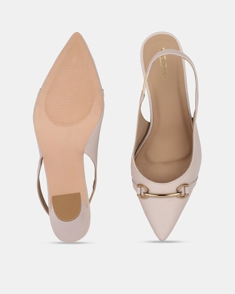 Laurel Cream Slingback Shoes – Mint Velvet