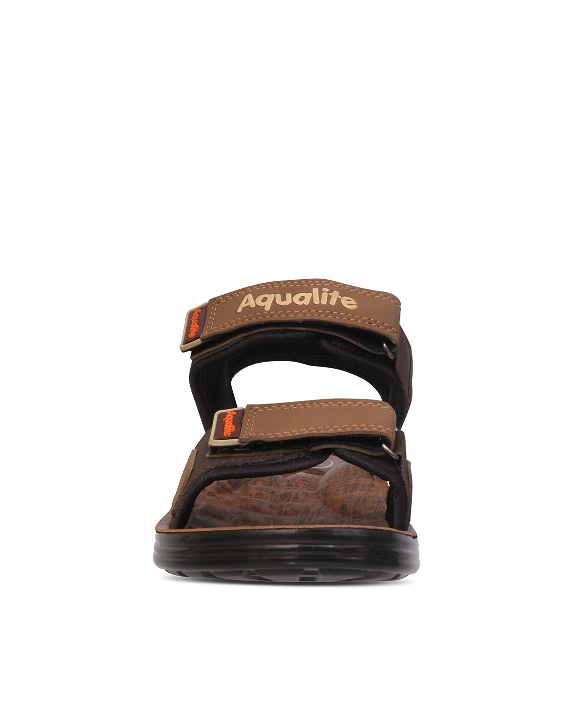 Buy Black & Tan Sandals for Men by AQUALITE Online | Ajio.com