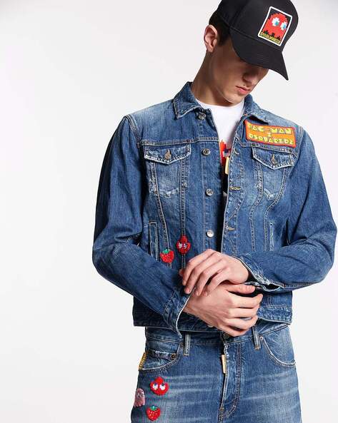 Spring/Autumn New Japanese Men's Denim Jacket Teen Fashion Trend Style  Alphabet Embroidered Denim Jacket - China Jacket and Men's Jacket price |  Made-in-China.com