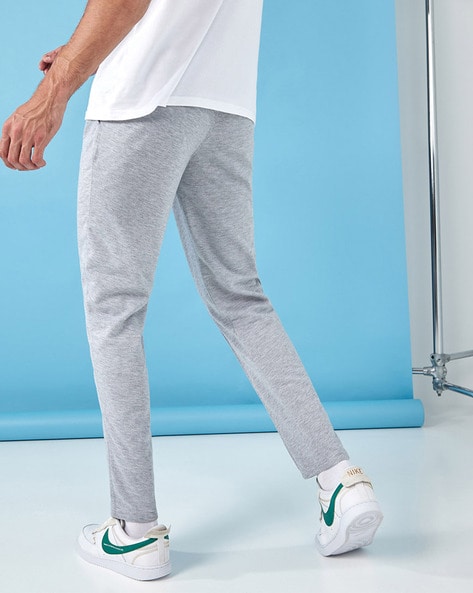Slim Fit Joggers with Pintucks