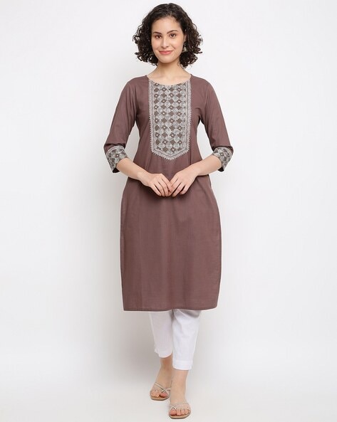 Imara Printed Straight Kurta