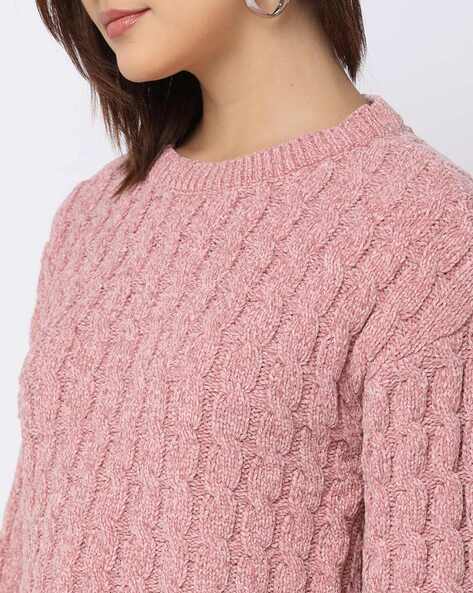 Buy Pink Sweaters & Cardigans for Women by MISS PLAYERS Online