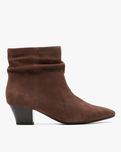 Clarks Women Teresa Skip Ankle-Length Boots