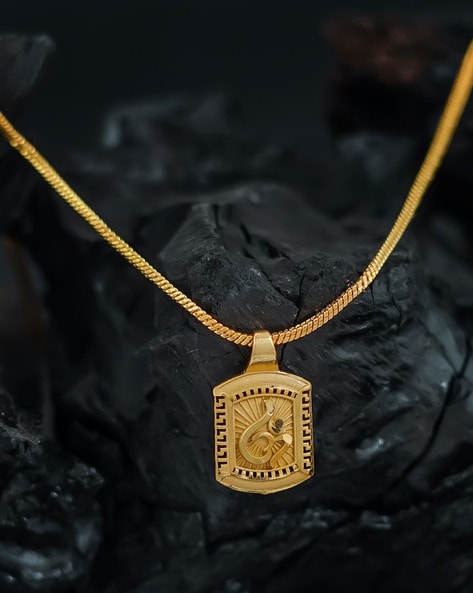 Buy Gold Toned Necklaces Pendants for Women by MANSIYAORANGE Online Ajio