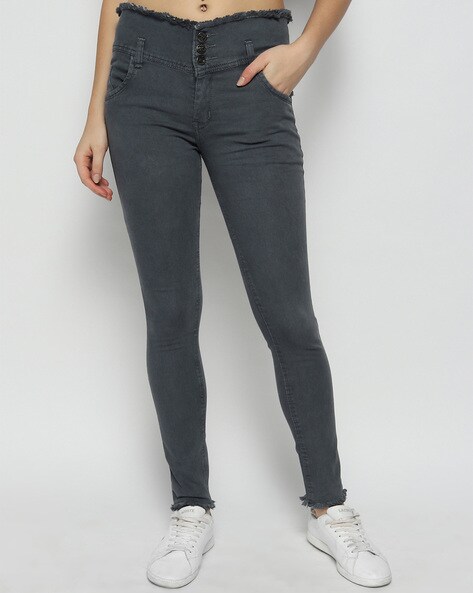 Girls sale gray jeans