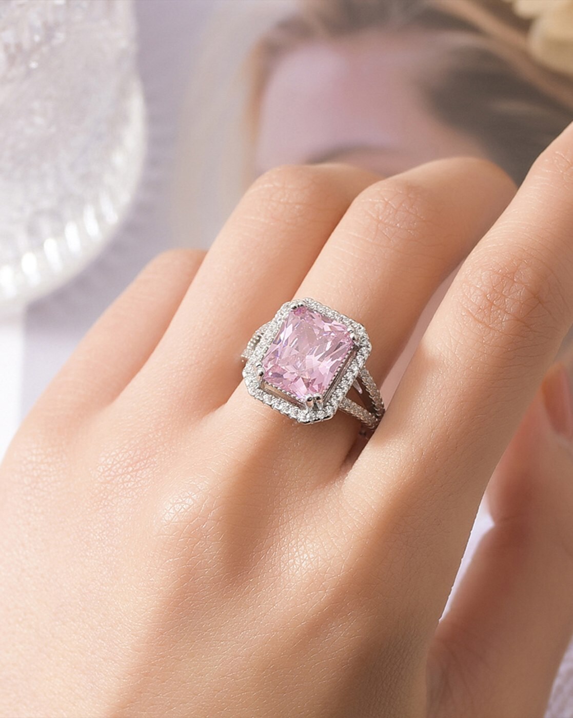 Buy Pink Rings for Women by Designs & You Online