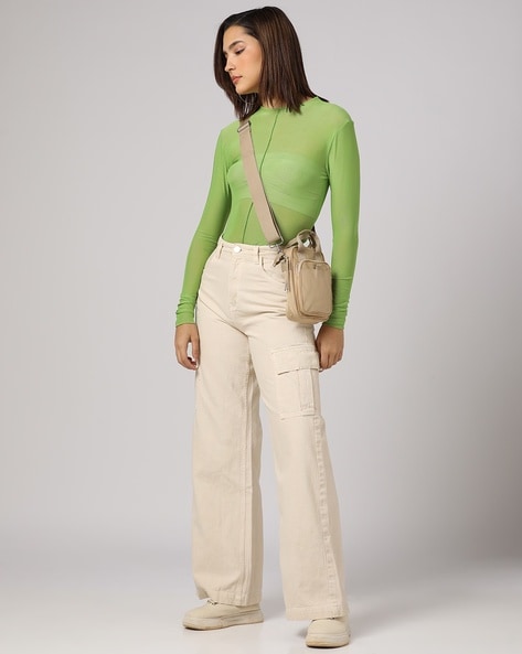 Buy Green Tops for Women by Encrustd Online