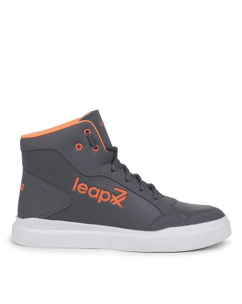 LIBERTY Typographic Print Round-Toe Lace-Up Casual Shoes
