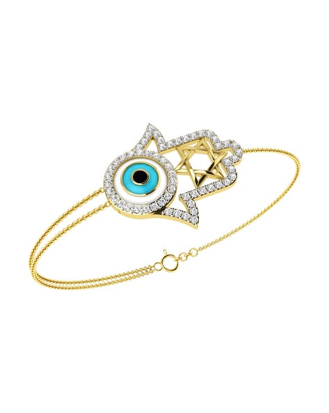 Hamsa Bracelet | Explore our Fine Womens Jewelry, Silver Bracelets for  Women, A Dainty Charm Bracelet - Ke Bella