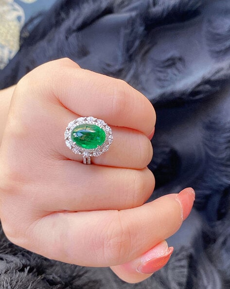 Buy 50+ Emerald Rings Online | BlueStone.com - India's #1 Online Jewellery  Brand