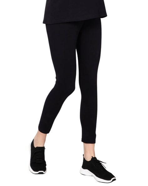 Buy White Leggings & Trackpants for Women by ZELENA Online