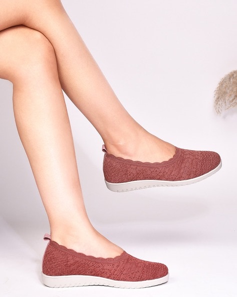 Ladies slip on on sale flats