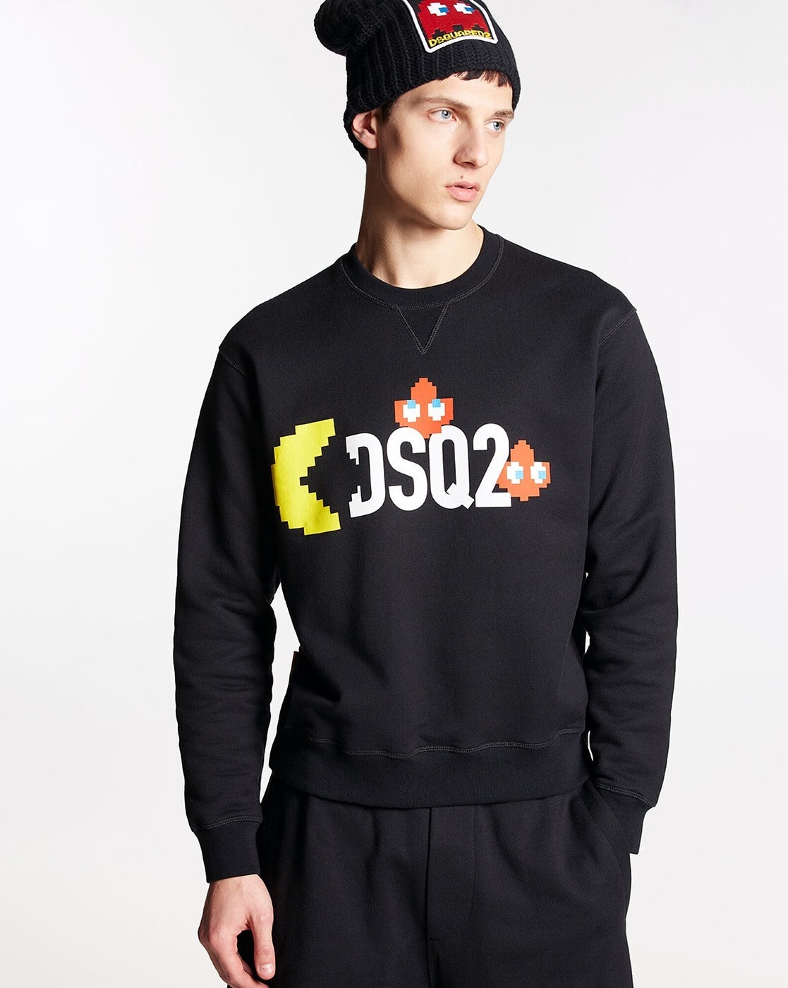 スウェット・トレーナー D SQUARED2 DSQUARED X PAC-MAN COTTON SWEATSHIRT Buy Dsquared2 Pac-Man Cool Cotton Regular Fit Sweatshirt