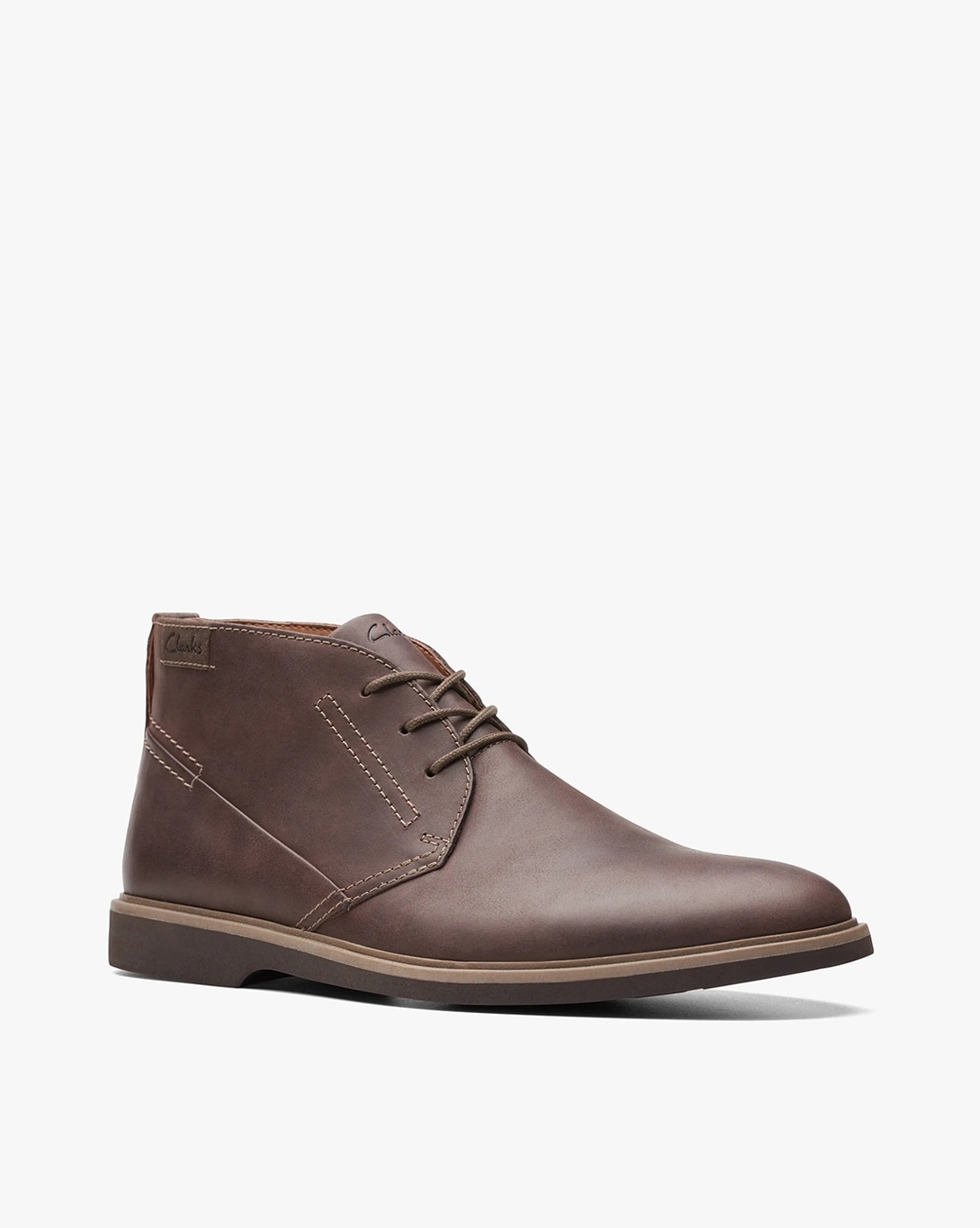 Mens dark deals brown desert boots