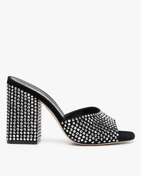 Block heel sandal discount mule