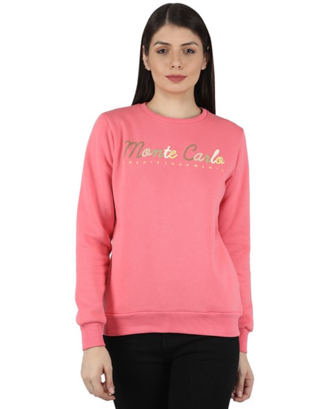 Monte carlo sweatshirt for womens hotsell