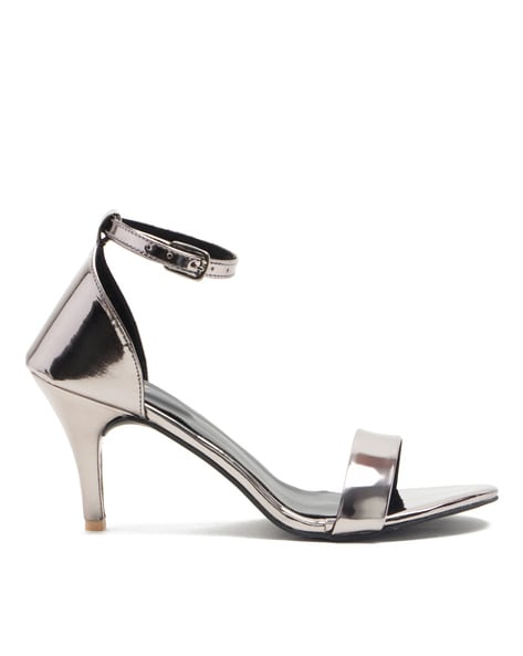 Buy SCENTRA's Cherry Stiletto Pencil Heel Sandals with Buckles For Women  Online at Best Prices in India - JioMart.