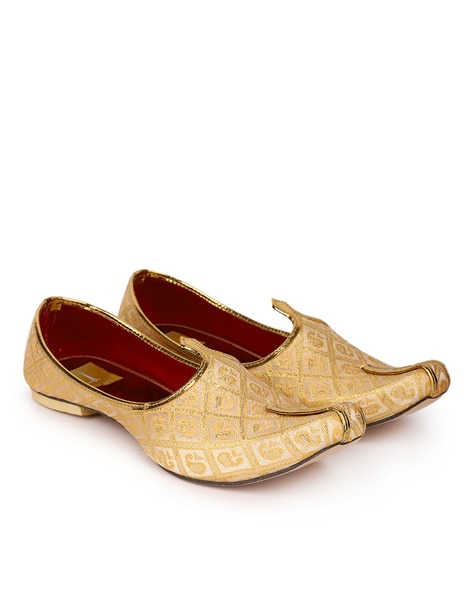 Buy Gold Casual Shoes for Men by House Of Jutti Online Ajio