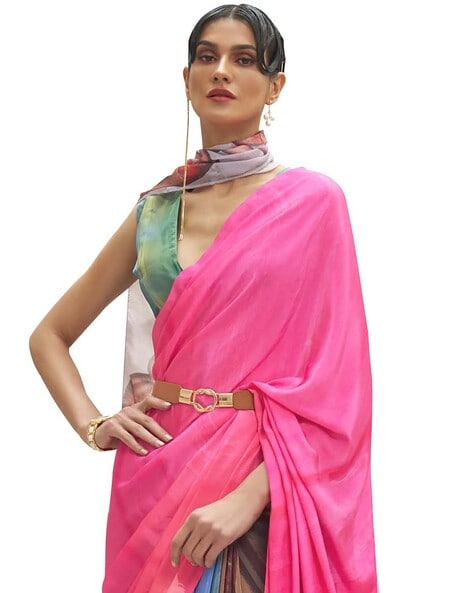 Buy VAMA Maggam Aari work Jewellery stretchable Womens Cloth Belt  Multicolor Kamarband Vaddanam Waist Belt for Saree Online at Best Prices in  India - JioMart.