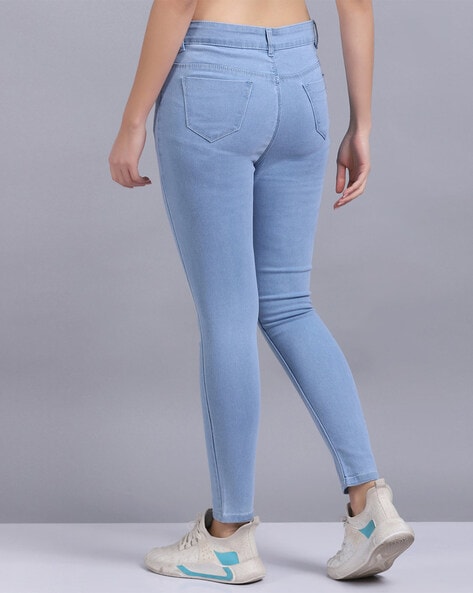 Buy Aqua Jeans Jeggings for Women by FLYING GIRLS Online Ajio